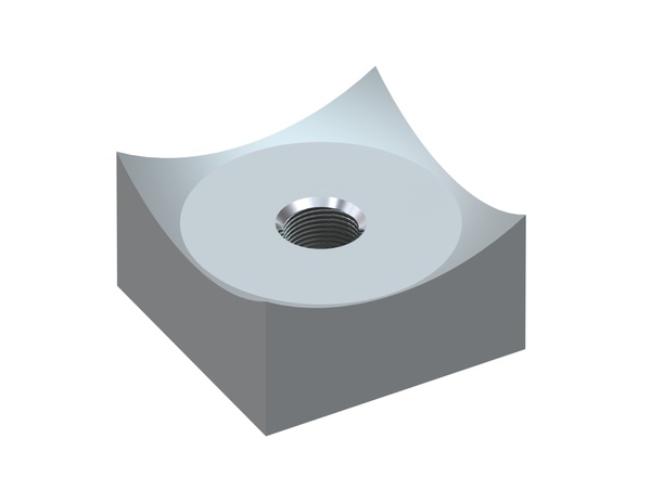 Cutting crown 40x40x22, Premium Line, M12 thread, X version for Weima Maschinenbau GmbH Weima WLK