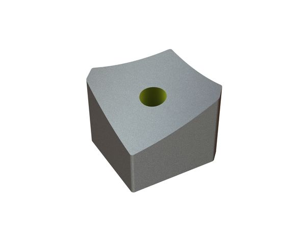 Cutting crown 40x40x33, Eco Line, M12 thread for UNTHA America Untha QR 1700