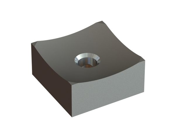 Cutting crown 43x43x20, Premium Line, M12 thread, X version for Lindner Recyclingtech 