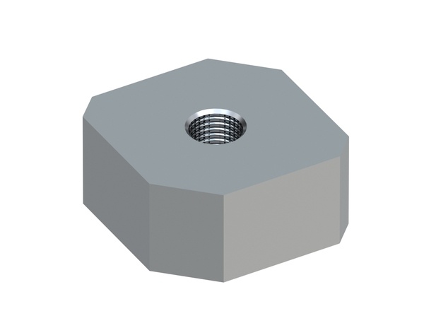 Cutting crown 60x60x30, Premium Line, M18 thread, X version for Vecoplan 