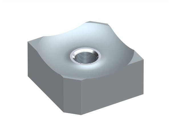 Cutting crown 60x60x30, Premium Line, M18 thread, X version for Vecoplan LLC (Retech) 