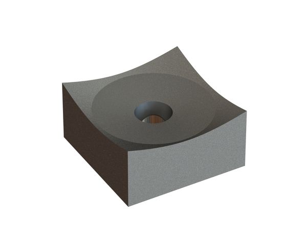 Cutting crown 60x60x30, Premium Line, M20 thread, B1 version for WEIMA America Inc. Weima WLK 30