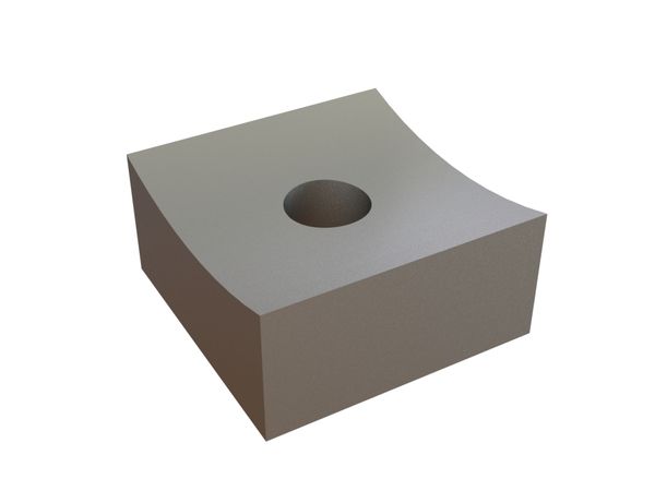 Cutting crown 60x60x30, Premium Line, M20 thread, W version 