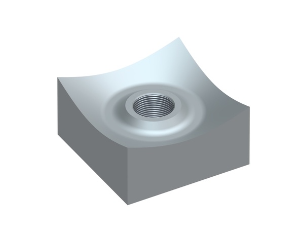 Cutting crown 60x60x30, Premium Line, M20 thread, X version for Vecoplan LLC (Retech) Vecoplan VAZ 160/200