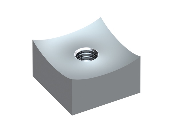 Cutting crown 80x80x45, PremiumCut, M24 thread, W version for Vecoplan Vecoplan VNZ