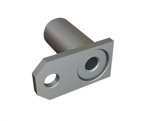 Cylinder mounting bolt for rod end for Lindner Recyclingtech Lindner Jupiter