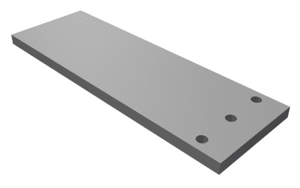 Damping plate for Vecoplan LLC (Retech) 