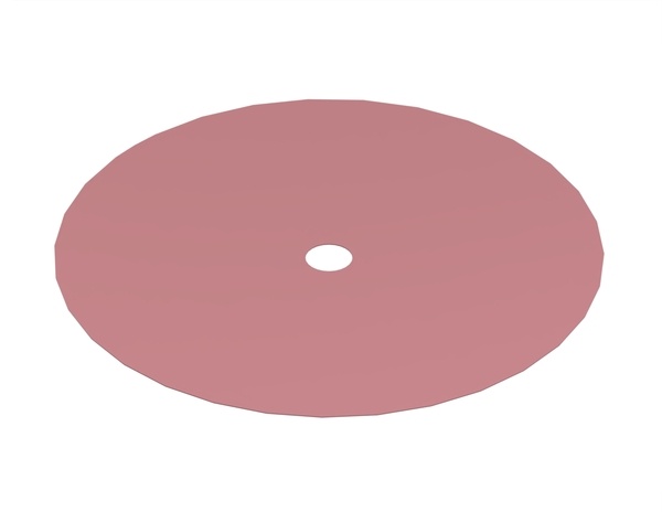 Disque pour plateau de broyage Ø1735/Ø148,5x3.2, Hardox pour Görgens Mahltechnik 