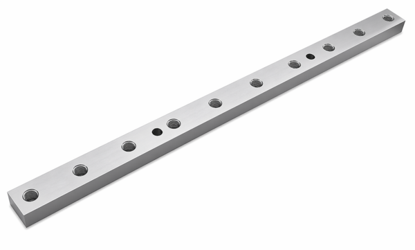 Fixing strip for terminal strip screw version 80 for Vecoplan 