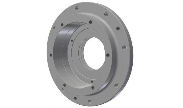 Flange bearing housing (fixed bearing) D=260 for Vecoplan Vecoplan VNZ