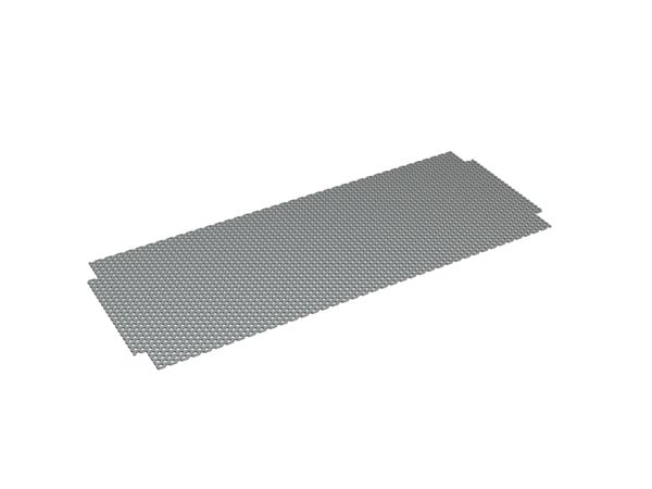 Flat screen plate 341x4x880, round perforation Ø8, ligament 4, stainless steel for Wipa Werkzeug- und Maschinenbau GmbH 