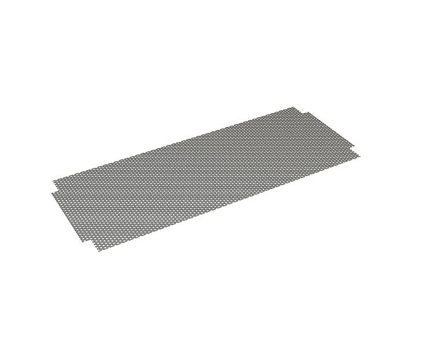 Flat screen plate, width 341, screen plate thickness t=2, perforation Ø6, ligament 4 for Wipa Werkzeug- und Maschinenbau GmbH 