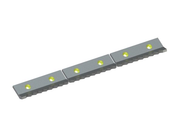 Gegenmesser 3-tlg. 960x114x35, Eco Line 6 Senkbohr., B1-Variante für Weima Maschinenbau GmbH 