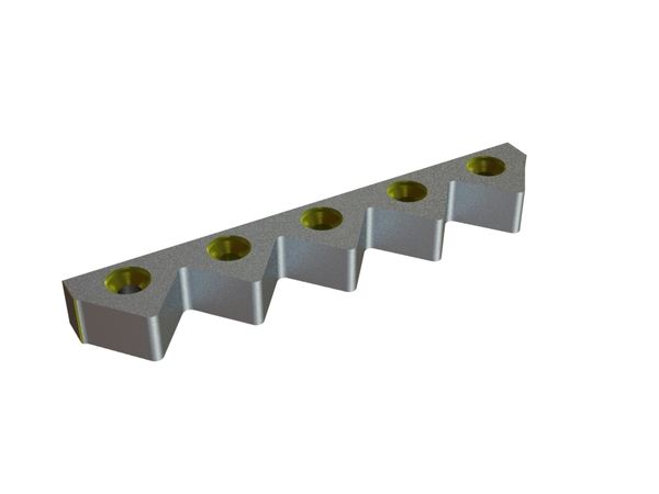 Gegenmesser 403x72x40 Eco Line für Eldan R1200