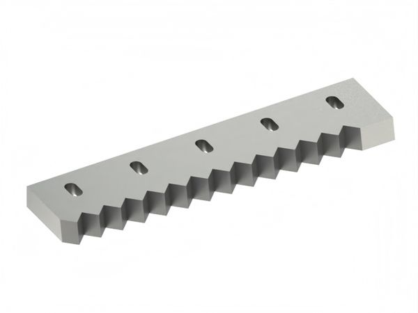 Gegenmesser 495x110x33, Premium Line, 5 Langlöcher, X-Version 