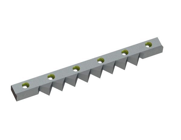 Gegenmesser 595x73x30 Eco Line für Zeno Zerkleinerungsmaschinen 