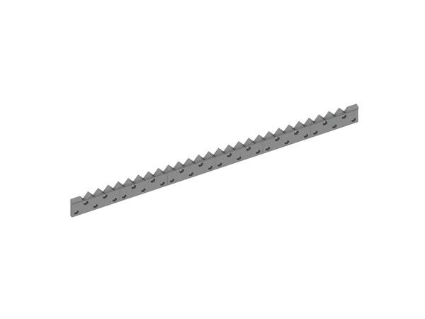 Gegenmesser 6-teilig 2993x206x44 Eco Line, B1-Variante für Zeno Zerkleinerungsmaschinen 