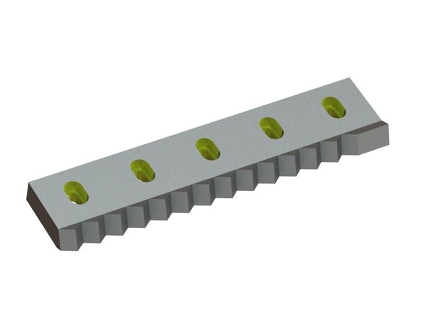 Gegenmesser links 494x114x43 Eco Line 