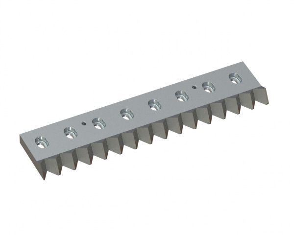 Gegenmesser links 649x137x35 Premium Line, Ausführung 40, X-Variante für Vecoplan 