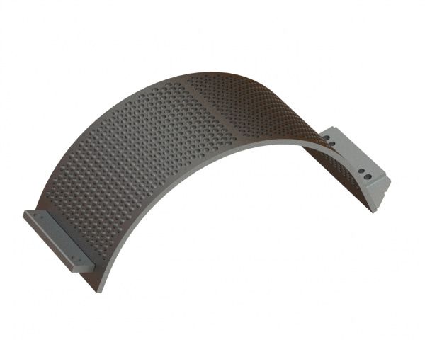 Griglia con larghezza 342, spessore t=15 per Lindner Recyclingtech Lindner Universo