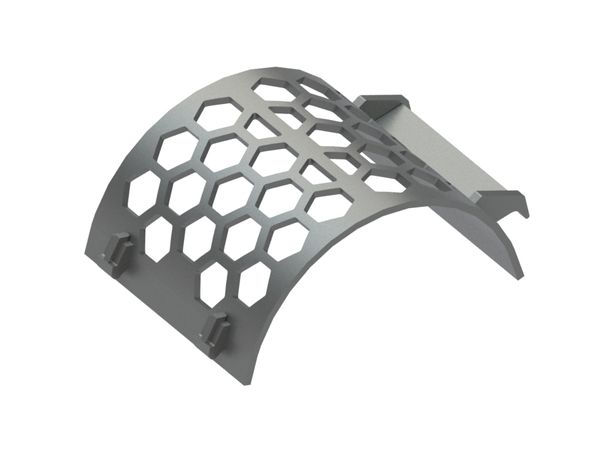 Griglia con larghezza 497, spessore t=10 per Lindner Recyclingtech 