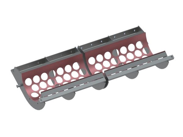 Griglia con larghezza set da 2. 1840 largo per Vecoplan 