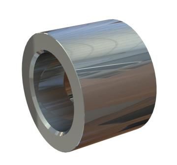 Guide bushing bottom 43xØ75 for Artech Recyclingtechnik GmbH 