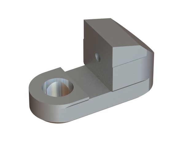High rotor knife holder 142x80x61, version 61/59 for Lindner Recyclingtech 