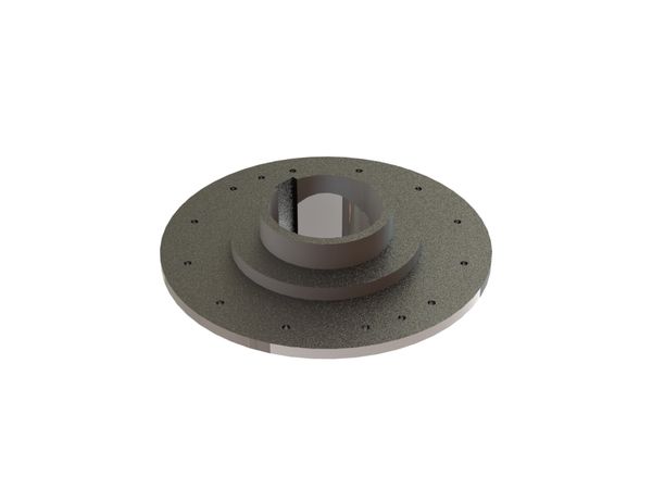 Hub Ø450/153x128, keyway position 15°, B1 version for Görgens Mahltechnik 