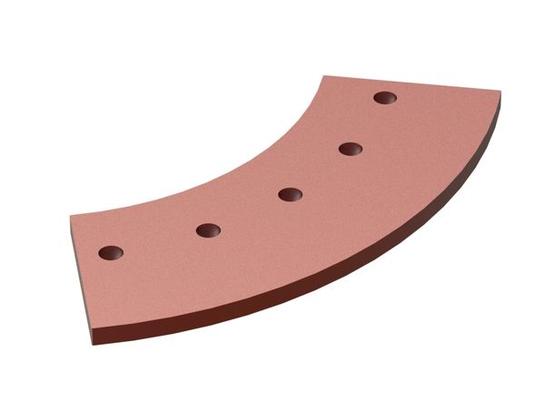 junta de estanqueidad rotor en Ø719xØ449x15 Hardox 5 taladrar agujeros para Lindner Recyclingtech Lindner Komet 2800