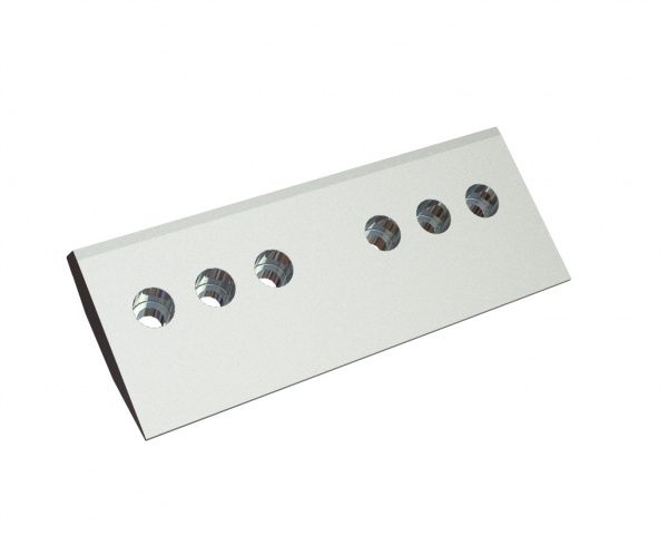 Klemmleiste rechts 415x170x48 6 Senkbohrungen für Vecoplan  Klemmleiste rechts 415x170x48 6 Senkbohrungen für Vecoplan