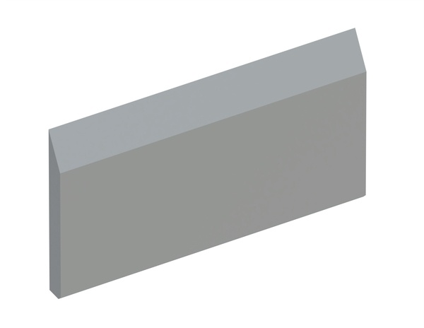 Klinge 108x60x7, Schneide 30°, PremiumCut, W8-Variante für Jenz GmbH Jenz Hacker (Selbstfahrer, Zapfwelle, Aufbaumotor)