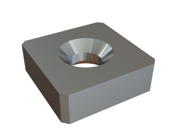 Knife 145x145x47 Premium Line, countersunk on both sides, X version for Lindner Recyclingtech Lindner Jupiter