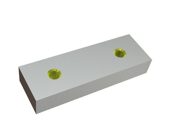 Knife 172x57x28, StandardCut, 2x M16 thread, W version for Lindner Recyclingtech Lindner Komet 2800