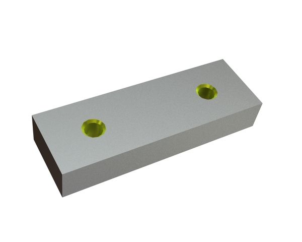 Knife 172x57x28, StandardCut, 2x M16 thread, X version for Lindner Recyclingtech Lindner Power Komet 2800