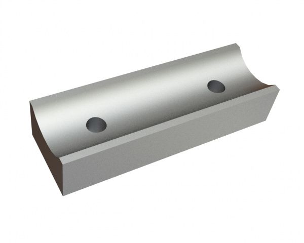 Knife 172x57x35 Premium Line for Lindner Recyclingtech Lindner Komet 2800 (A)