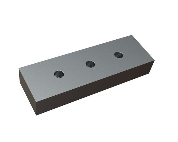 Knife 197x64x32 PremiumCut, 3x M12 thread, X version 