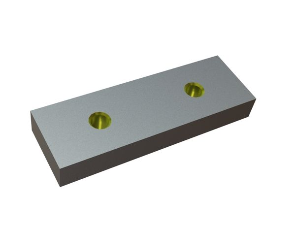 Knife 212x70x28 Eco Line, 2xM20 threads, W9 version for Untha 