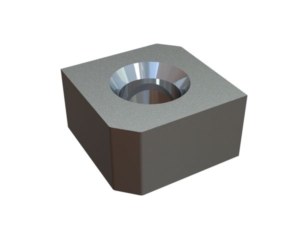 Knife 54x54x30 PremiumCut, 1 countersunk hole, X version for UNTHA America Untha MR 2000