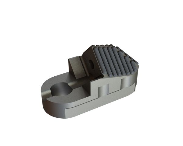 Knife holder 142x85x61 hard-faced for Lindner Recyclingtech Lindner Micromat Plus 2500