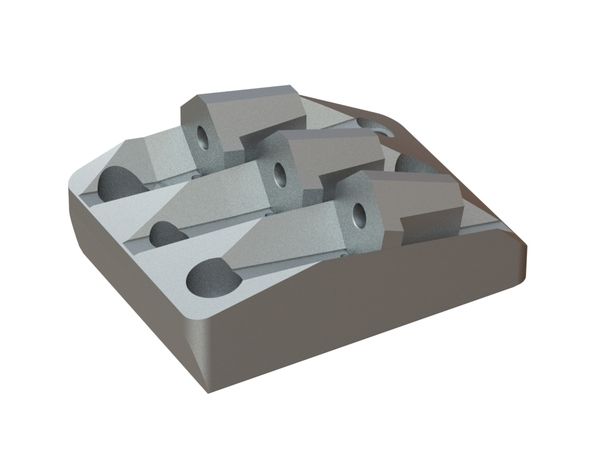 Knife holder left 194x137 for Vecoplan LLC (Retech) 