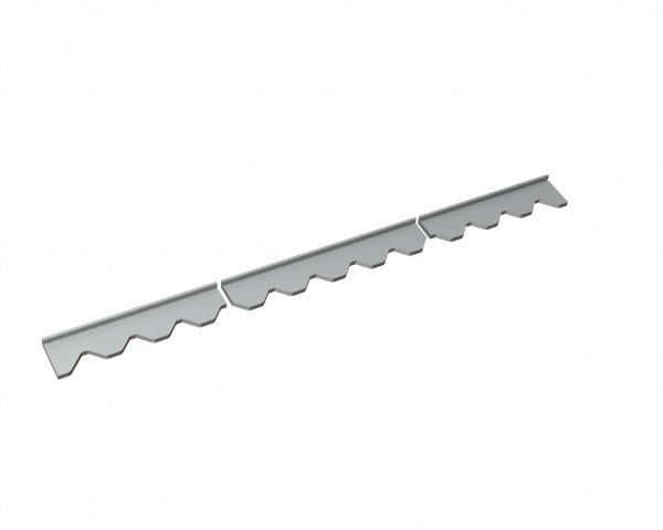 Knife holder stator 3-parts 1991x144x40 for Vecoplan LLC (Retech) Vecoplan VAZ 160/200