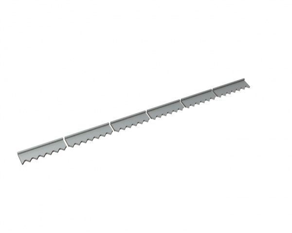 Knife holder stator 6-parts 2484x121x23/44 for Vecoplan LLC (Retech) 