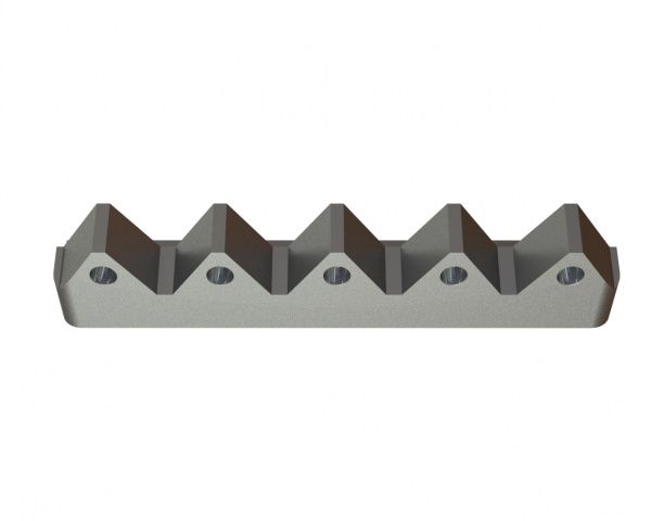 knifeholder middle, 399x95x70 pour Eldan HR 162