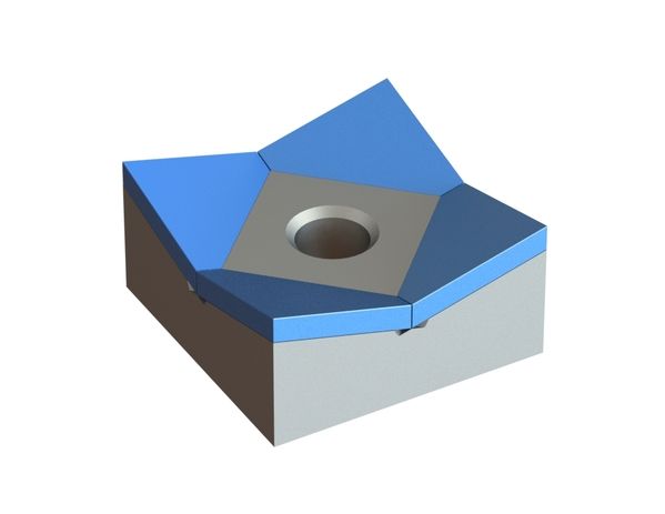 Lama 70x70x35 Hybrid Line per Zeno Zerkleinerungsmaschinen 