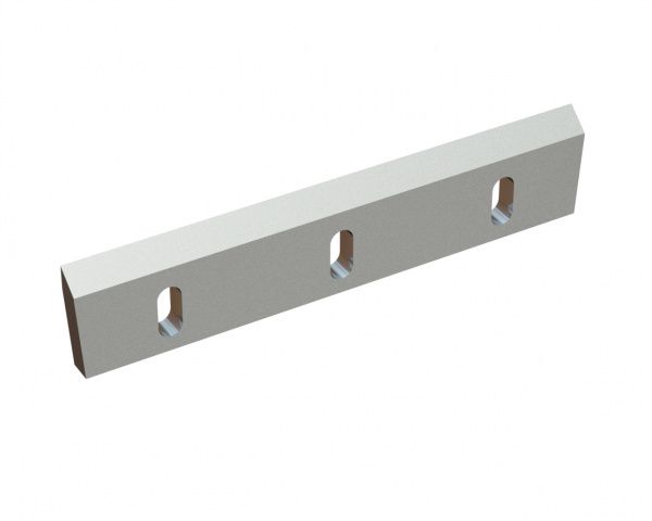 Lama di rotore 485x100x22 Premium Line 3x foro svasato, tagliente 50°, X-variazione per Herbold Meckesheim GmbH Herbold SML 60/100