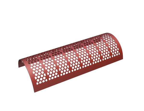 Lamiera vagliante, larghezza 2096, spessore t=10, perforazione Ø50, legamento 13 per THM Recycling 