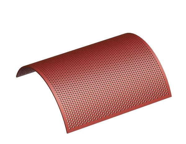 Lamiera vagliante, larghezza 480, spessore t=6, perforazione Ø8, ligament 4, Hardox 