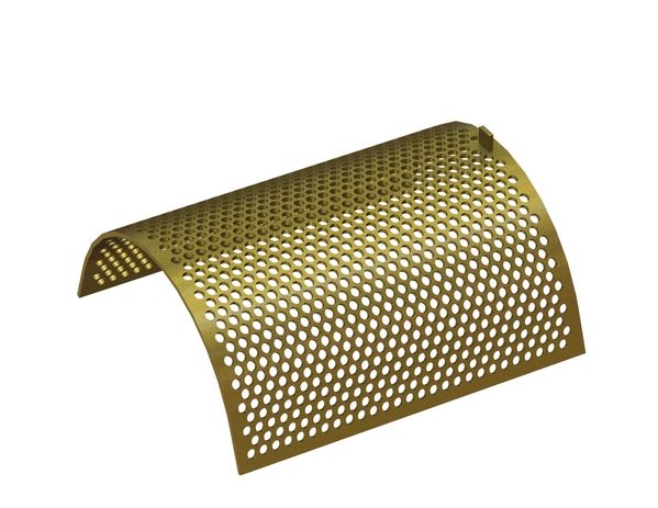 Lamiera vagliante, larghezza 779, spessore t=10, perforazione Ø20, legamento 7, resistente all'usura per Tria 