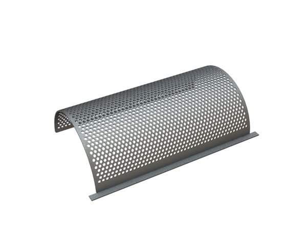 Lamiera vagliante, larghezza 960/885, spessore t=6, perforazione Ø14, ligament 6 per Hosokawa Alpine AG 